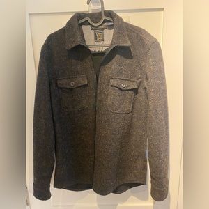 Wool blend chore jacket. SIZE M
